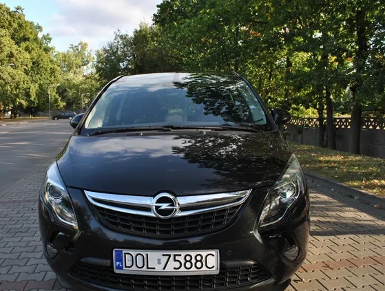 opolskie Opel Zafira cena 44500 przebieg: 190000, rok produkcji 2015 z Oleśnica